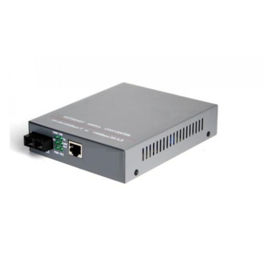 Single Mode Fiber to UTP Gigabit Media Converter 220V 20KM (S309) Single Mode Fiber to UTP Gigabit Media Converter 220V 20KM (S309)
