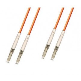 image of LC-LC 50/125 MM Multimode Duplex Fiber Optic Patch Cable 5Meter (S335)