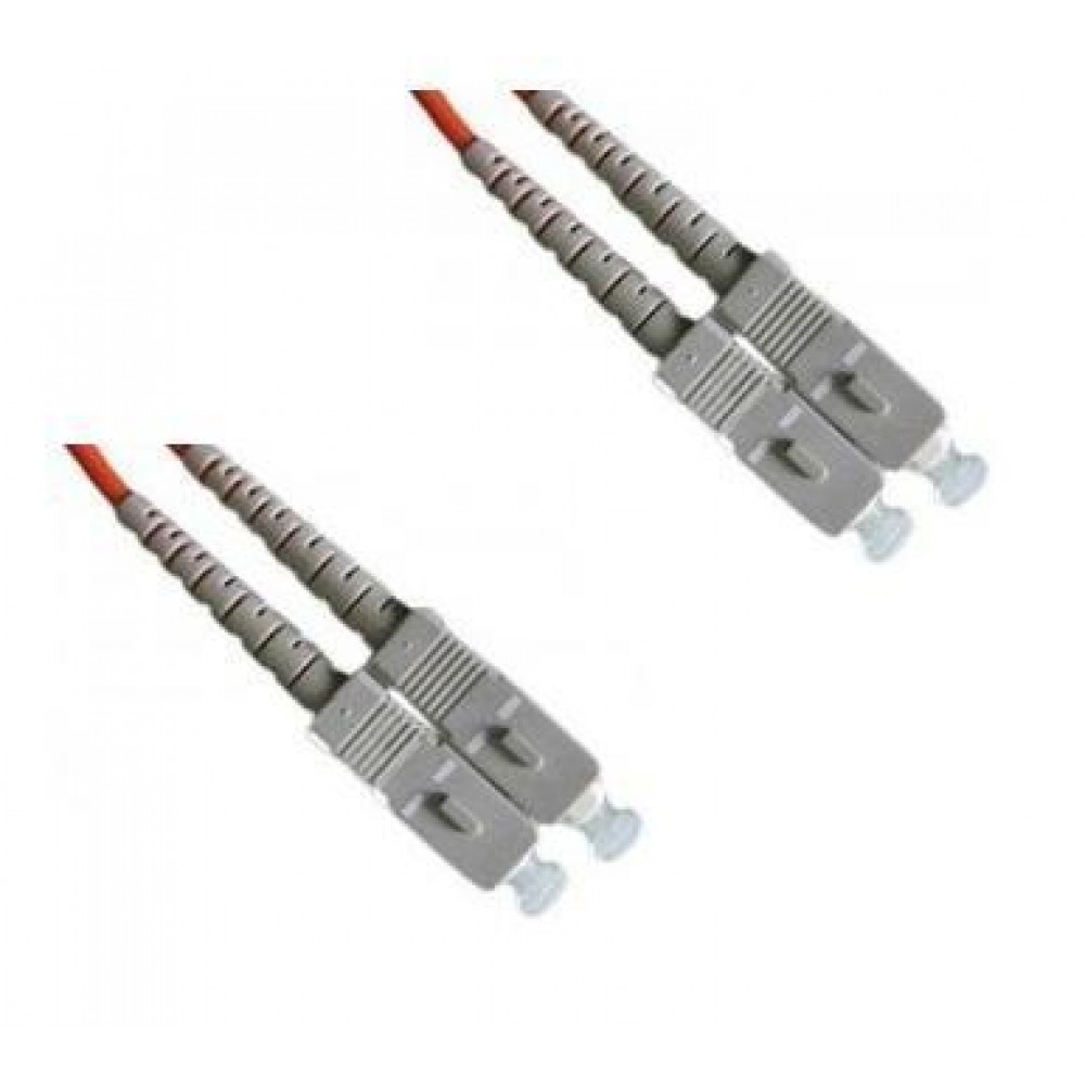 SC-SC MultiMode MM Duplex Fiber Optic 50/125um 3 Meter (S318) SC-SC MultiMode MM Duplex Fiber Optic 50/125um 3 Meter (S318)