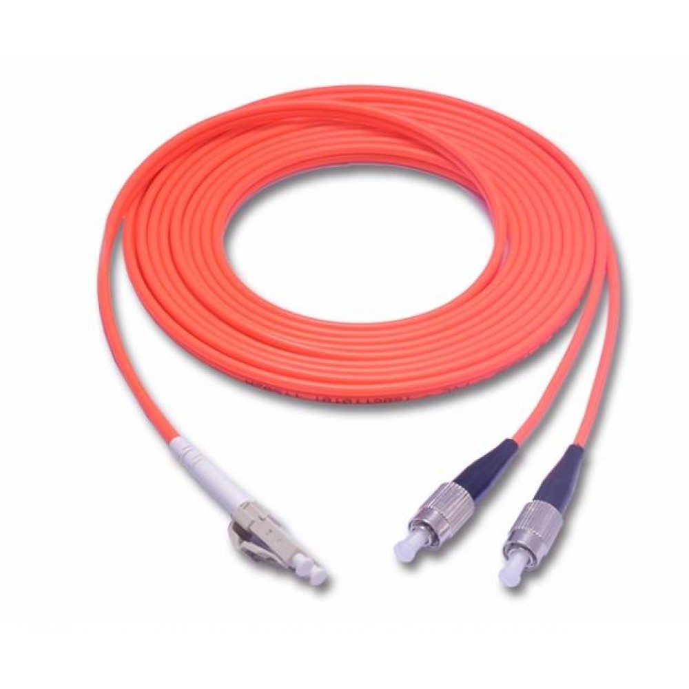 LC-FC MultiMode MM Duplex Fiber Optic 50/125um 10 meter (S347) LC-FC MultiMode MM Duplex Fiber Optic 50/125um 10 meter (S347)
