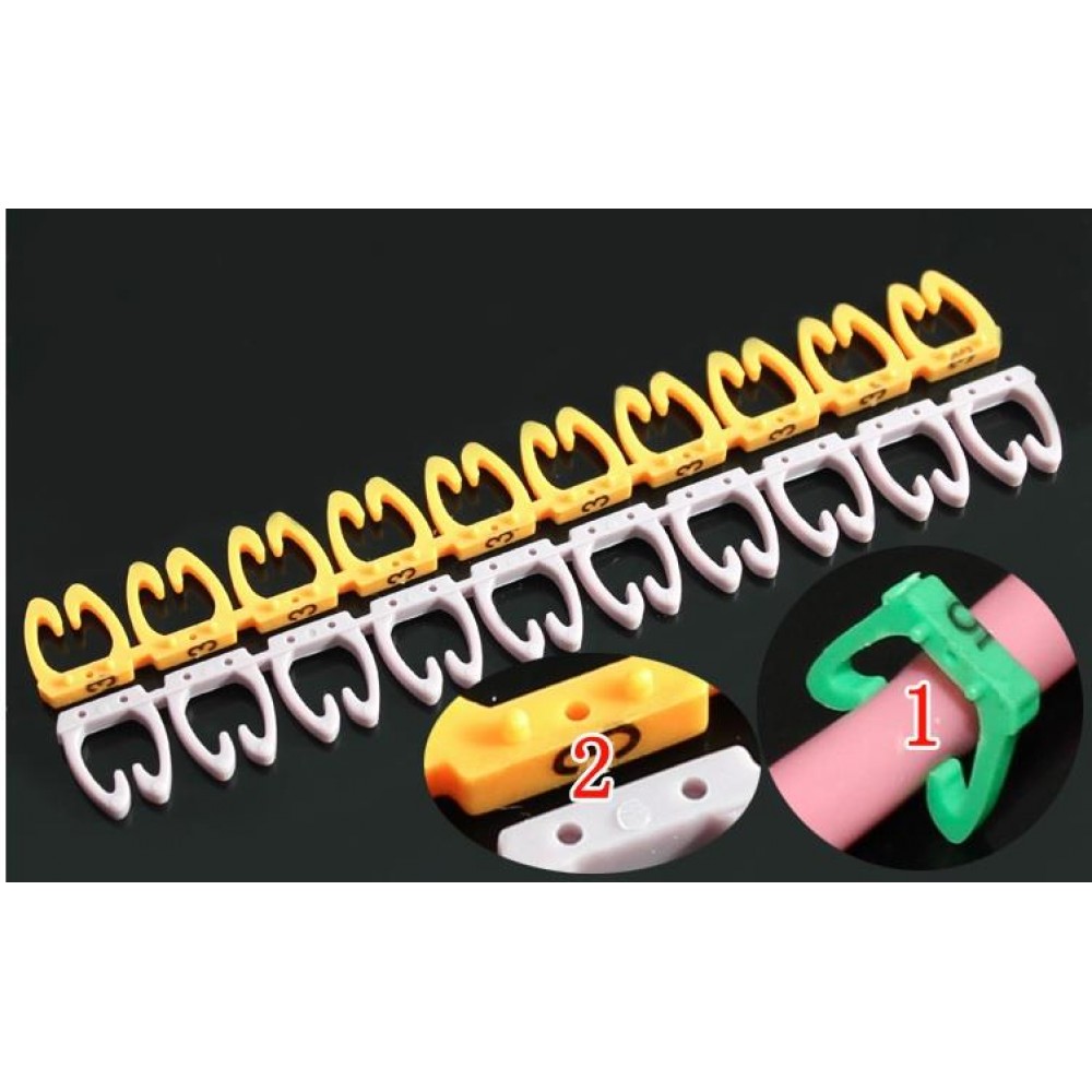 Cable Label Marker Numbering 0 - 9 CAT6 (S379) Cable Label Marker Numbering 0 - 9 CAT6 (S379)