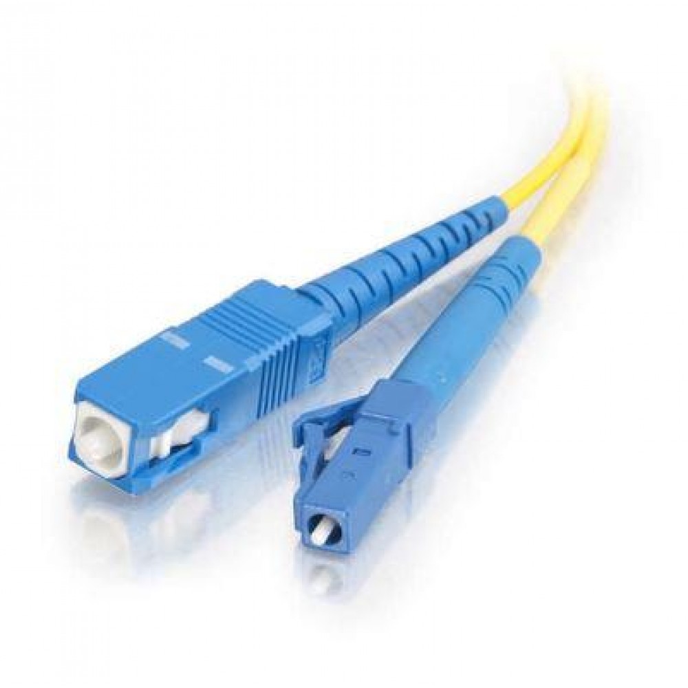 LC-SC 9/125 Single mode simplex Fiber Optic cable 5 Meter (S353) LC-SC 9/125 Single mode simplex Fiber Optic cable 5 Meter (S353)