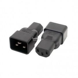image of IEC C20 Male to C13 Female PDU UPS Power Converter 10A 250V (S453)