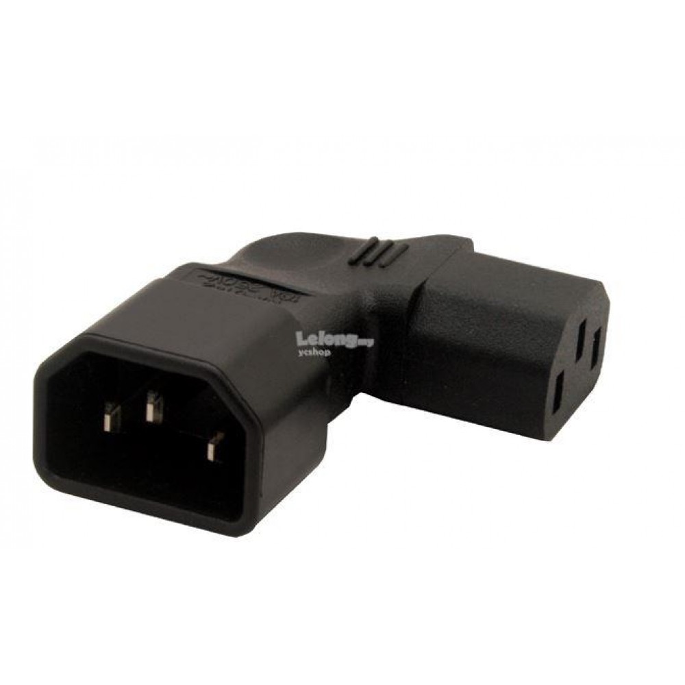 IEC320 C14 TO C13 PDU CONVERTER ANGLE ADAPTER(S439) IEC320 C14 TO C13 PDU CONVERTER ANGLE ADAPTER(S439)