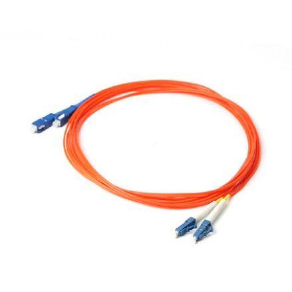 LC-SC Multi Mode Duplex Fiber Optic 62.5/125um 10 meter (S523) LC-SC Multi Mode Duplex Fiber Optic 62.5/125um 10 meter (S523)