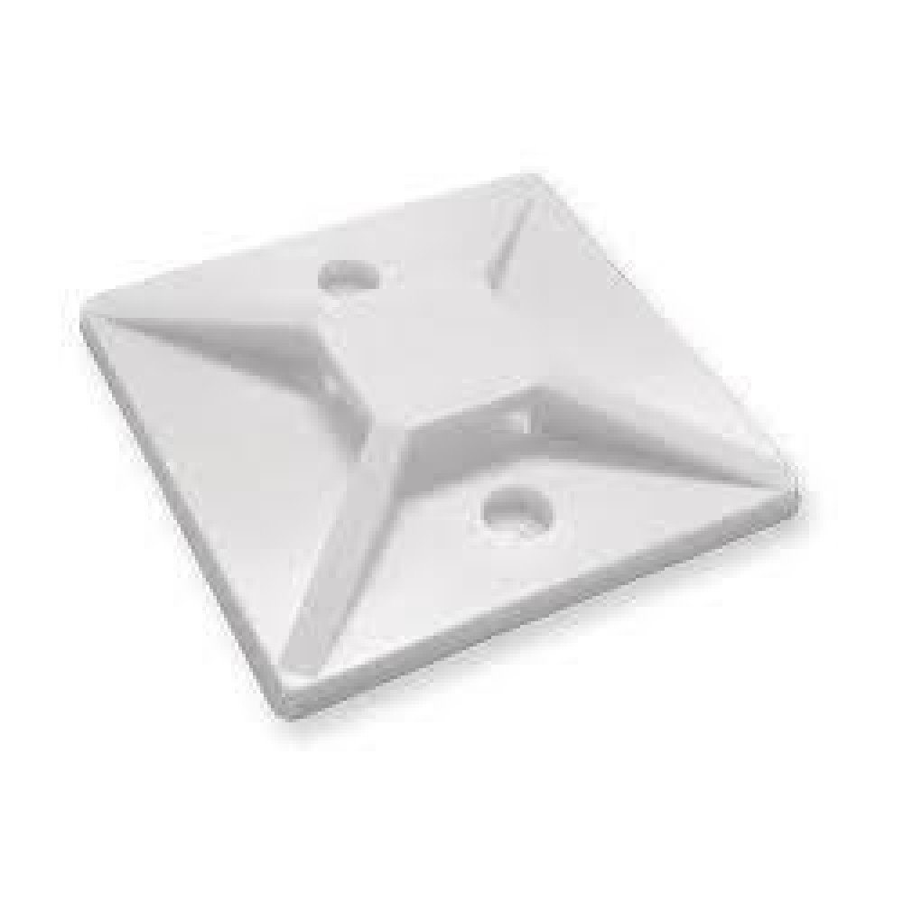 Nylon Self-adhesive Cable Tie Mounts * 100pcs (S004) Nylon Self-adhesive Cable Tie Mounts * 100pcs (S004)