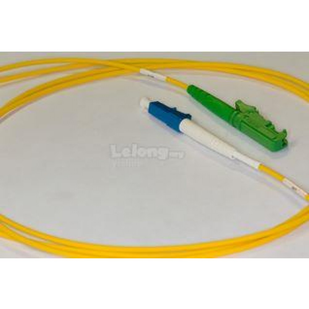 E2K/APC TO LC/UPC SINGLE MODE SIMPLEX FIBER PATCH CABLE 10M (S521) E2K/APC TO LC/UPC SINGLE MODE SIMPLEX FIBER PATCH CABLE 10M (S521)