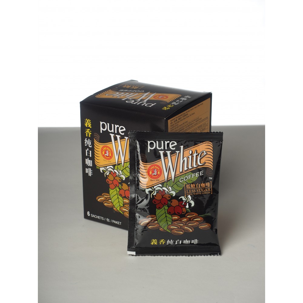 Pure White coffee (Less Sugar) 30 g x 6 sachets Pure White coffee (Less Sugar) 30 g x 6 sachets