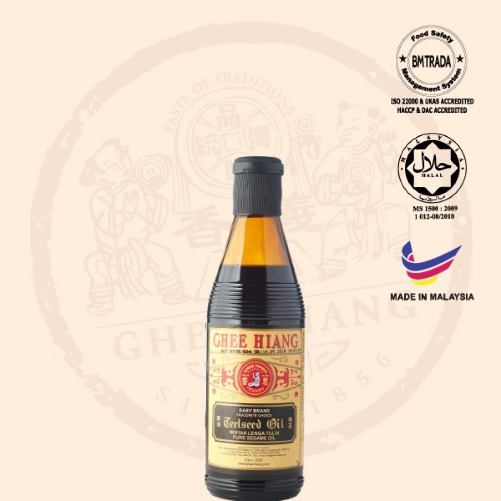 Pure Sesame Oil (Black Label) 300ml Pure Sesame Oil (Black Label) 300ml
