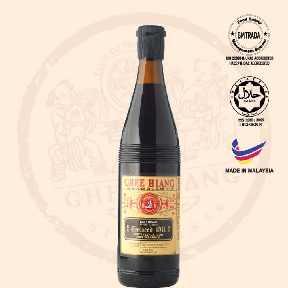 Pure Sesame Oil (Black Label) 580ml Pure Sesame Oil (Black Label) 580ml