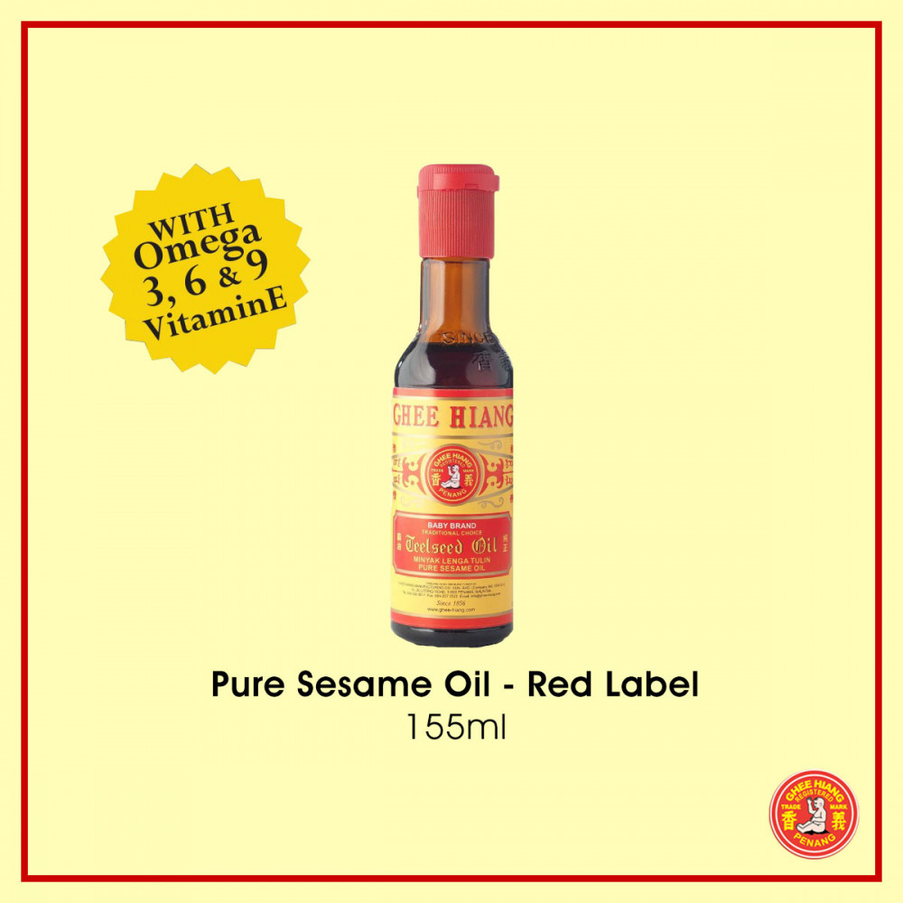 Pure Sesame Oil (Red Label) 155ml