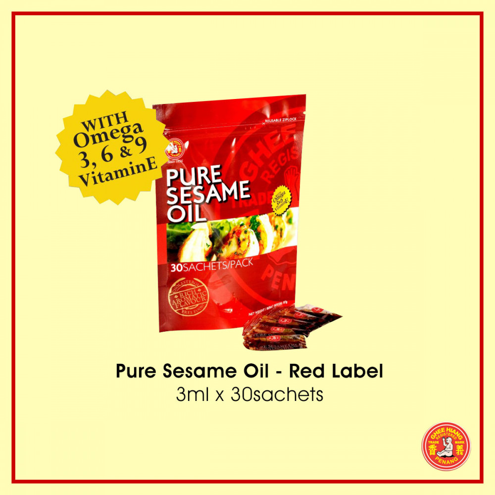 Pure Sesame Oil 3ml x 30 sachets