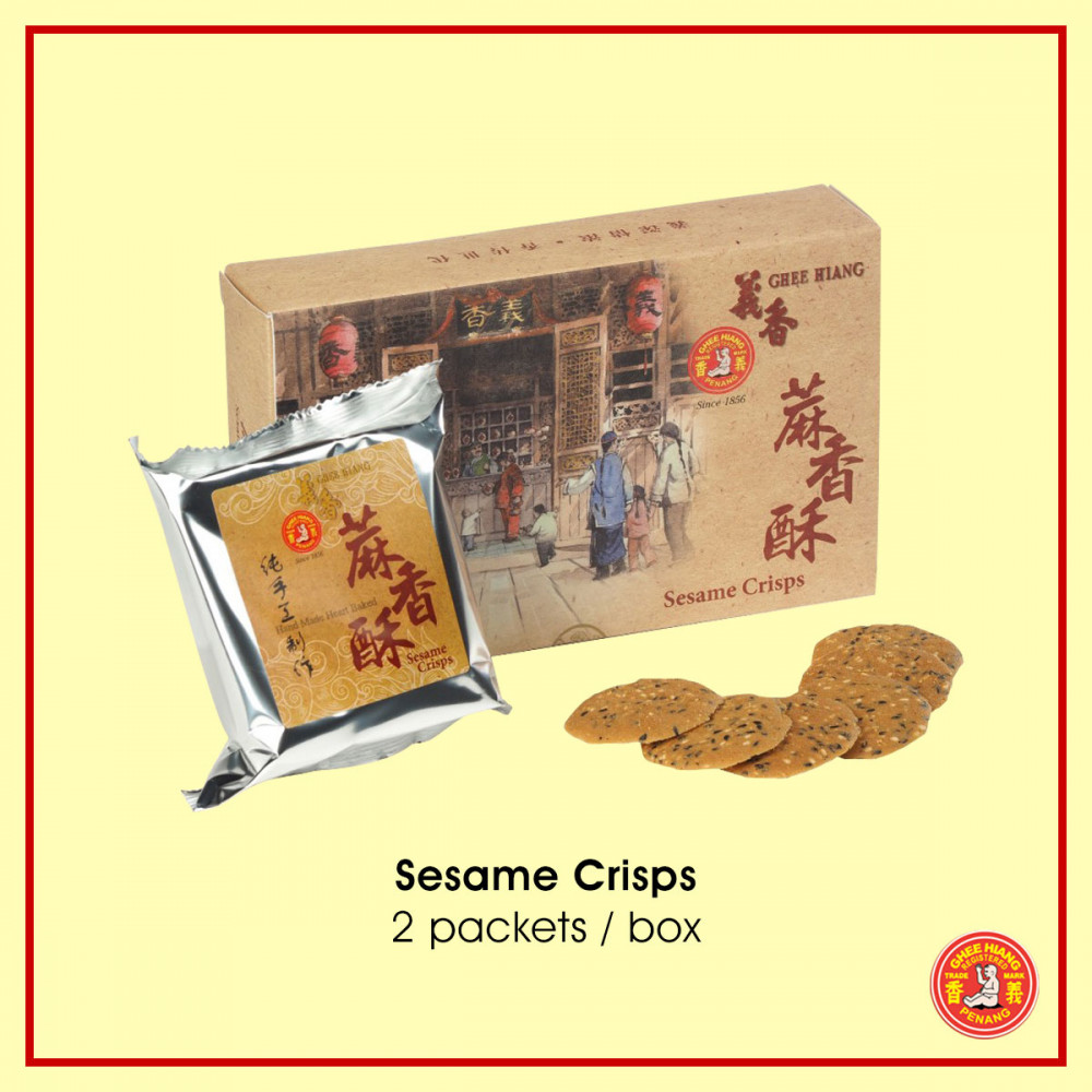 Sesame Crisps 2 packets Sesame Crisps 2 packets