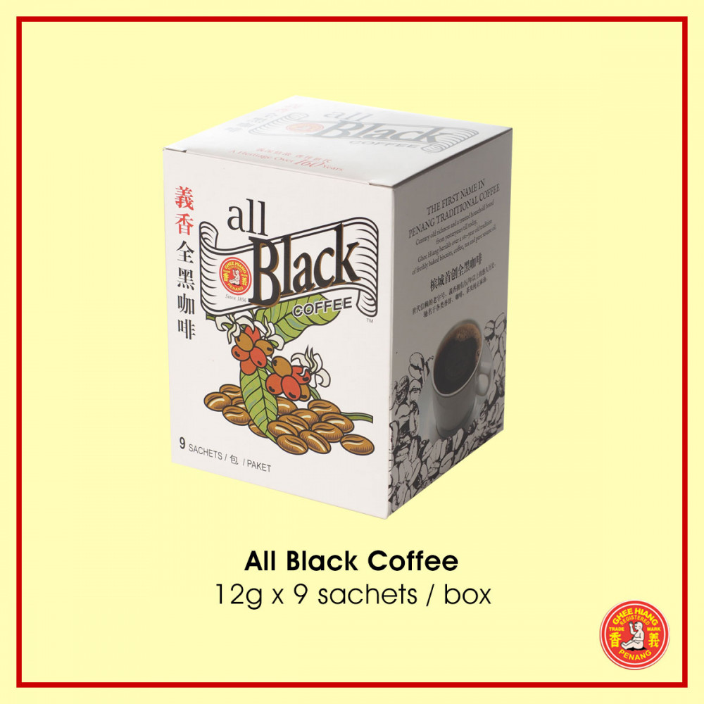 All Black Coffee 12 g x 9 sachets