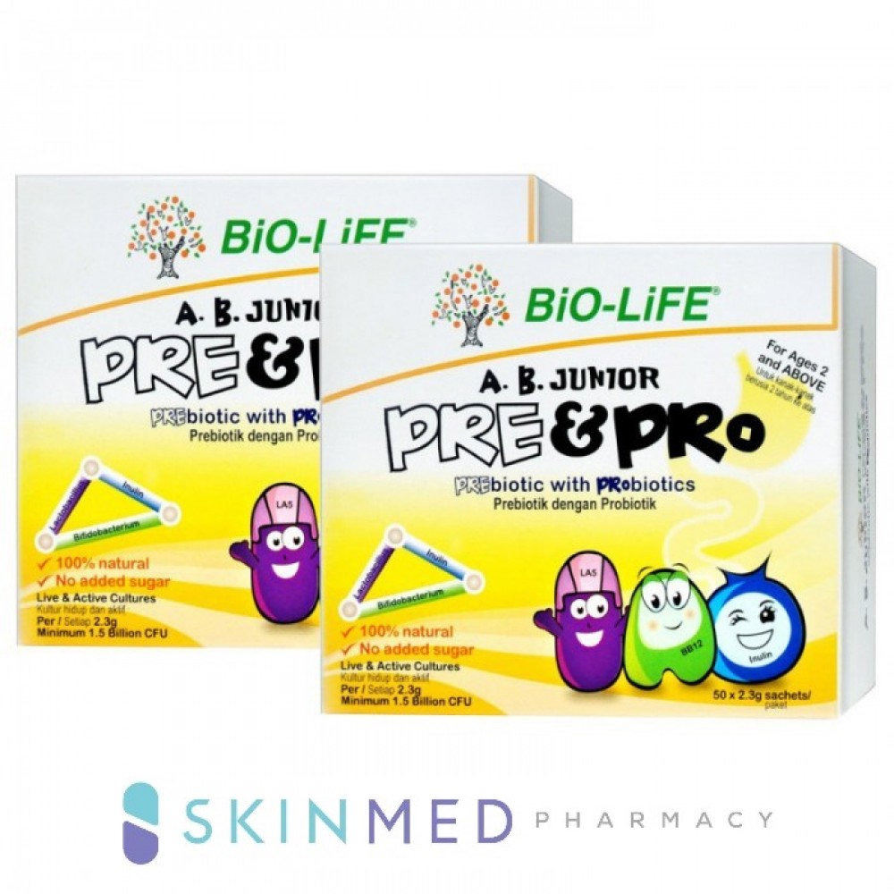 BIO-LIFE AB JUNIOR PRE & PRO 50S X 2