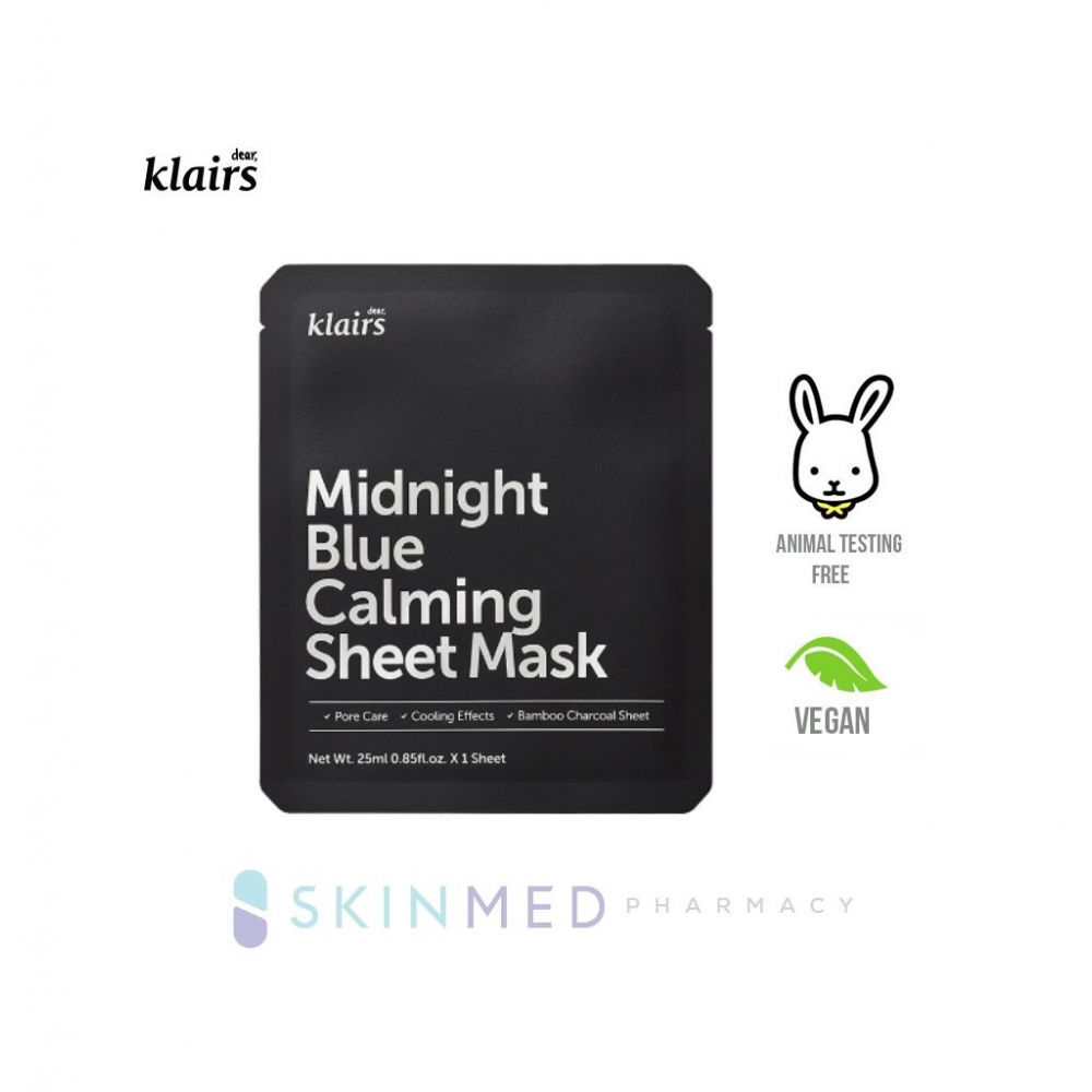 KLAIRS MIDNIGHT BLUE CALMING MASK 5S