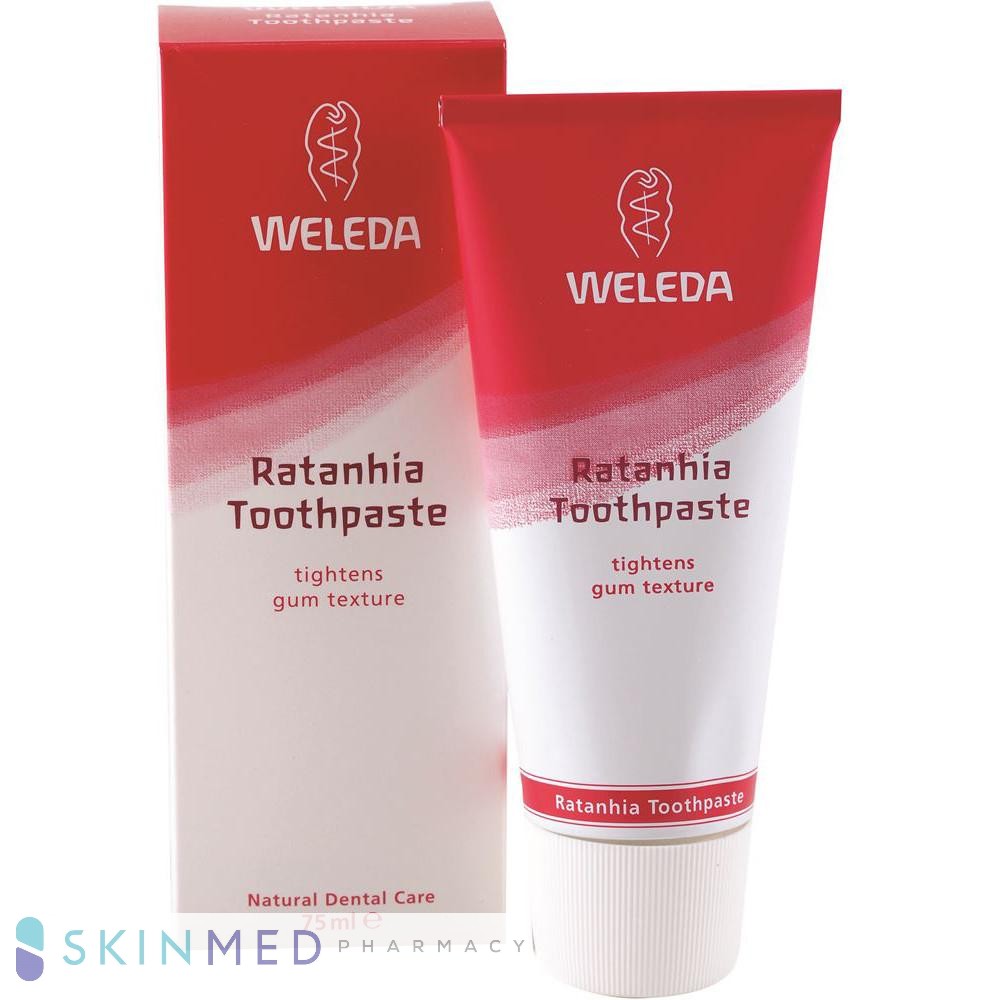 WELEDA RATANHIA TOOTHPASTE 75ML WELEDA RATANHIA TOOTHPASTE 75ML