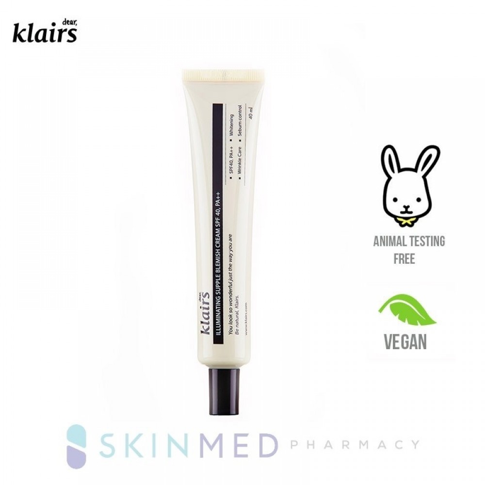 KLAIRS ILLUMINATING SUPPLE BLEMISH CREAM SPF40 PA++ 40ML