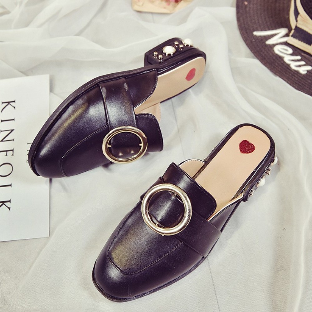 CIRCLE Vintage baotou half-slip slippers CIRCLE Vintage baotou half-slip slippers