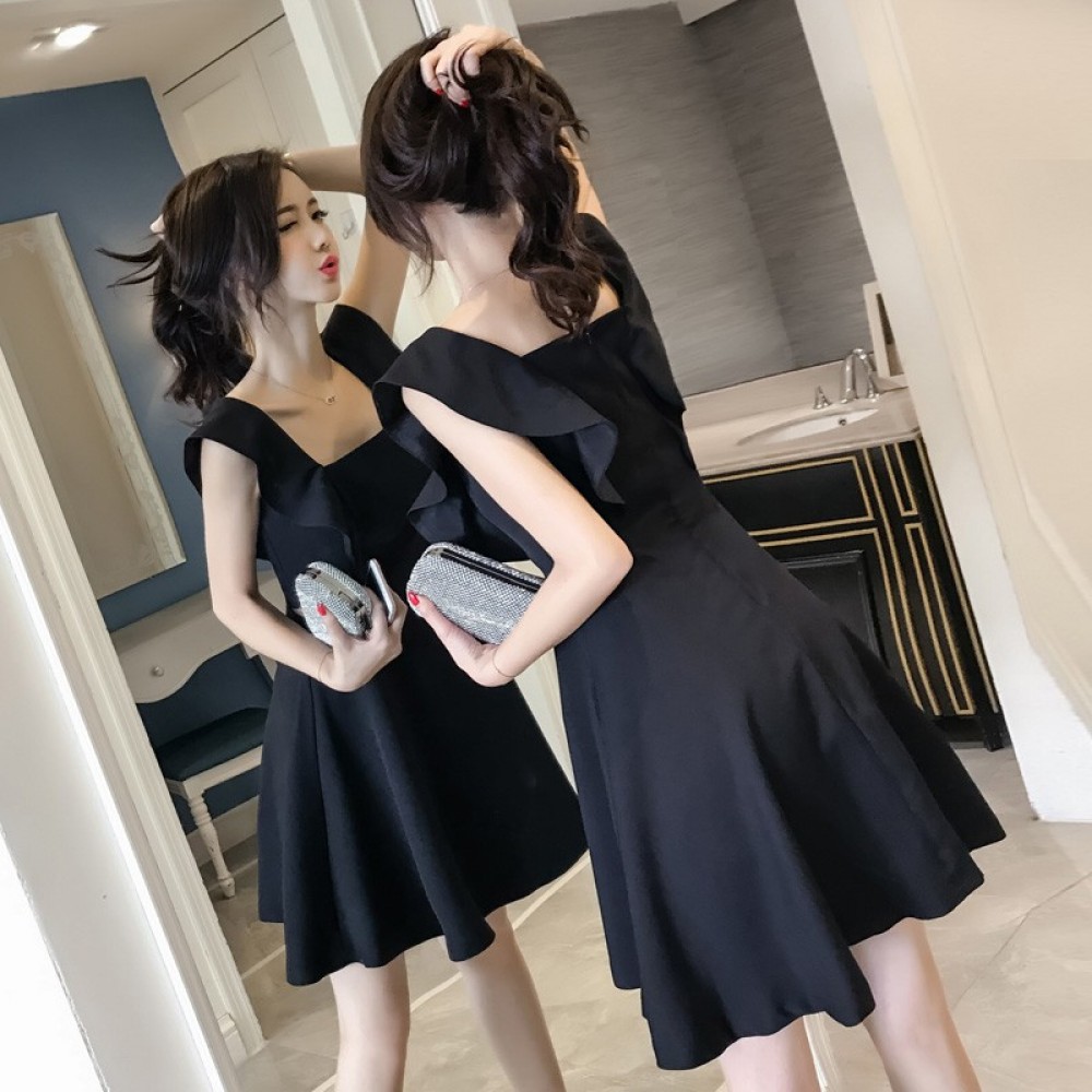 Ins super fire sexy slim dress Ins super fire sexy slim dress