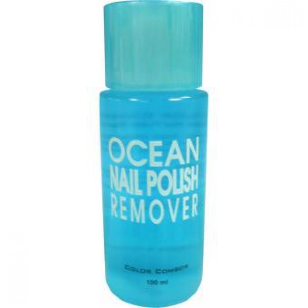 【READY STOCK】Color Combos Ocean Nail Polish Remover 100ml (Blue)