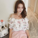 【READY STOCK】Floral Loose Print Shirt