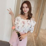 【READY STOCK】Floral Loose Print Shirt