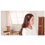 Korean Fashion Rhinestone Leaves Branches Earrings Ear Jacket