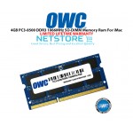 OWC 4GB PC3-8500 DDR3 1066MHz SO-DIMM 204 Pin Macbook Ram Memory Upgrade For Multiple iMac Models And PCs Which Utilize PC3-8500 SO-DIMM Model OWC8566DDR3S4GB