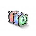 Lian Li BORALITE120-3S - 120mm LED PWM RGB Fan, 3 FANS Pack- Silver