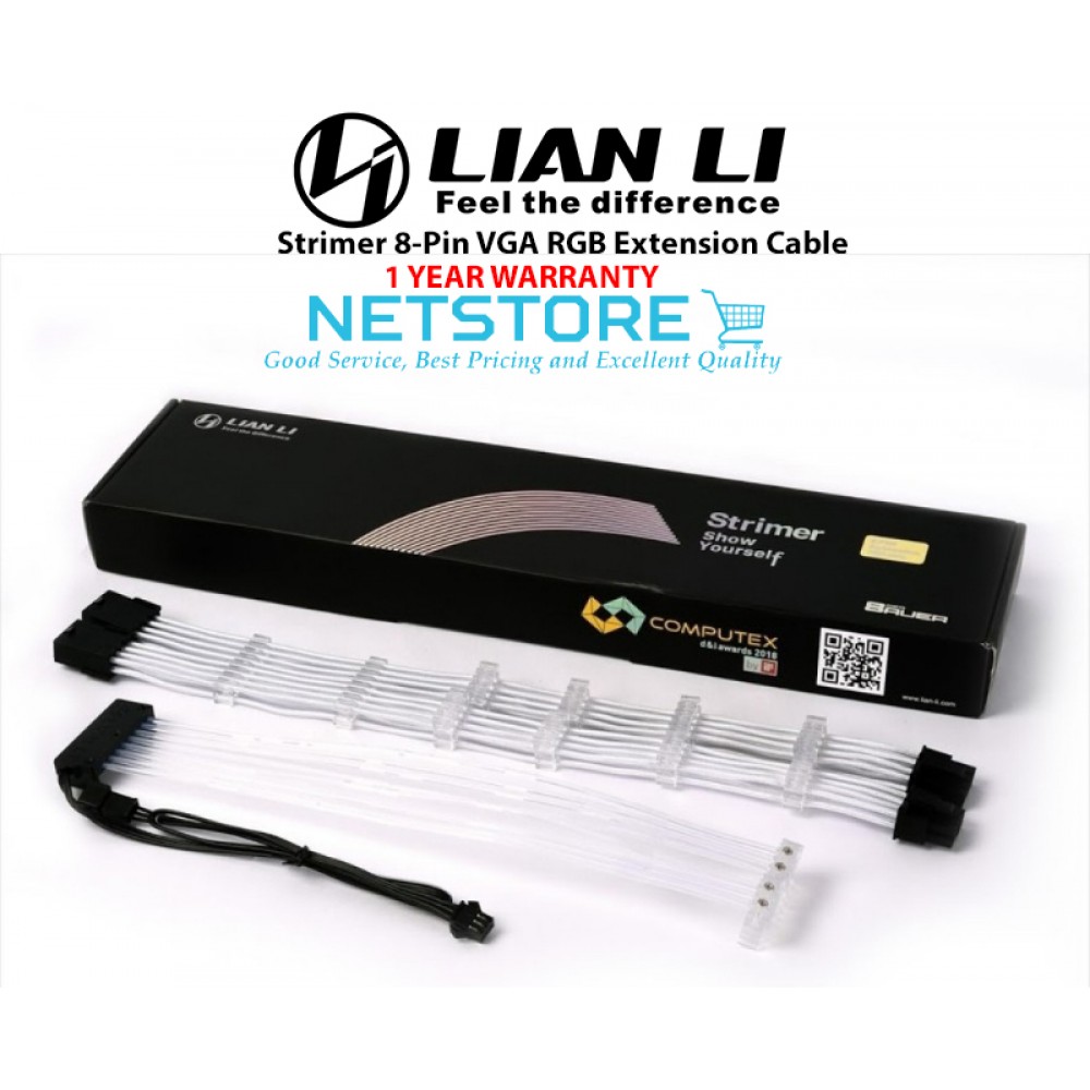 Lian Li Strimer 8-Pin VGA RGB Extension Cable