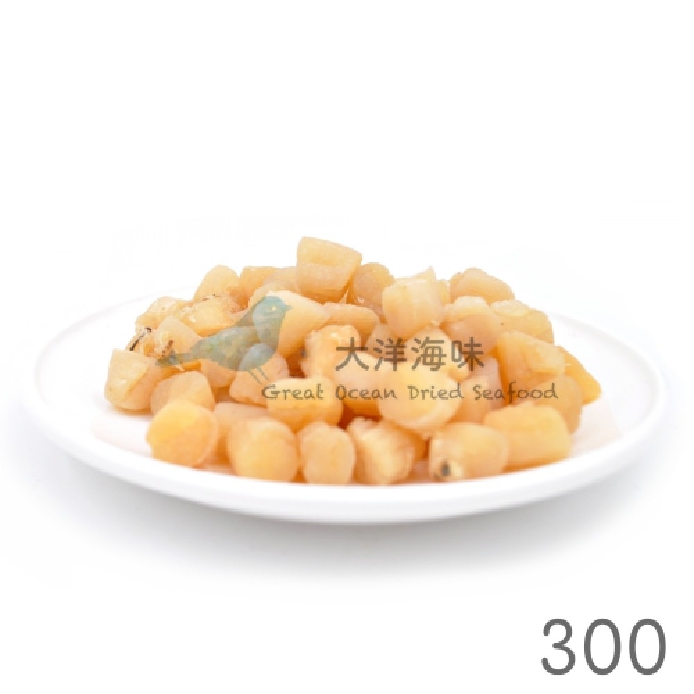 Chinese Dried Scallop Size 300 大连干贝300头 (1x100g) Chinese Dried Scallop Size 300 大连干贝300头 (1x100g)
