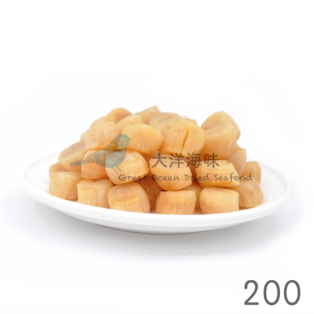 Chinese Dried Scallop Size 200 大连干贝200头 (1x100g) Chinese Dried Scallop Size 200 大连干贝200头 (1x100g)