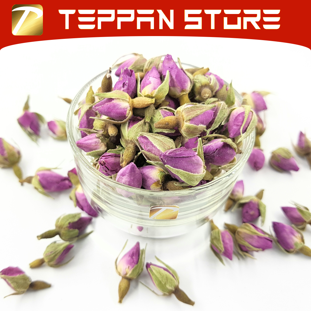 French Pink Rose Flower Tea 50g | 法国粉玫瑰花茶 Teh Bunga Mawar Perancis - Teppan Store