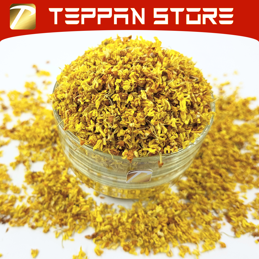 [50g] Golden Osmanthus Flower Tea | 桂花花茶 Teh Wangi Osmanthus -Malaysia -Flower Tea -Teh Bunga