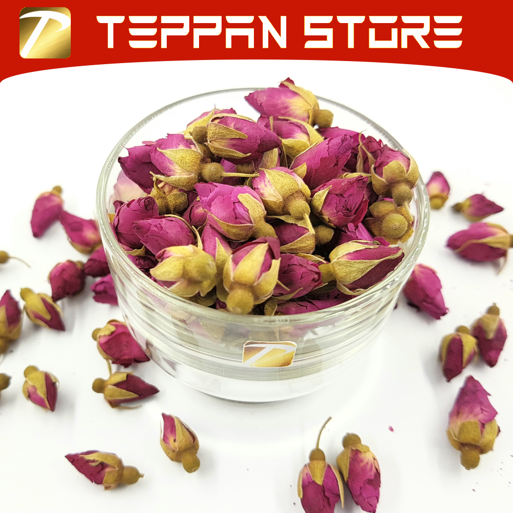 [50g] Red Rose Flower Tea | 红玫瑰花茶 Teh Bunga Mawar Merah -Malaysia -Flower Tea -Teh Bunga