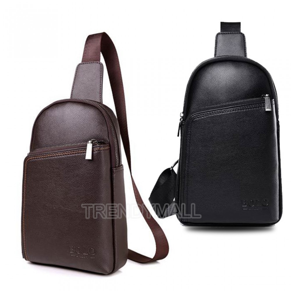 Men's Faux Leather Sling Bag / Cross body bag / shoulder bag Men's Faux Leather Sling Bag / Cross body bag / shoulder bag