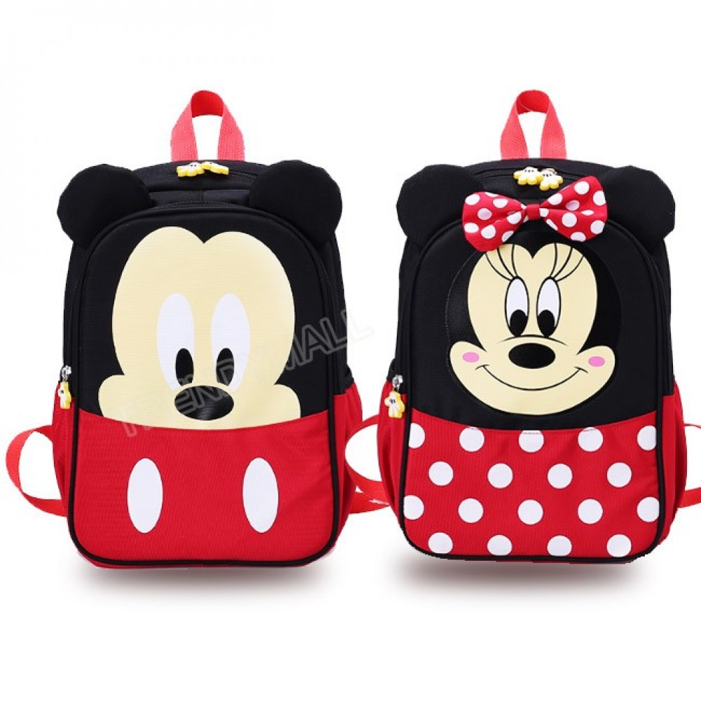 Mickey Minnie Kids Backpack/ School Bag Mickey Minnie Kids Backpack/ School Bag