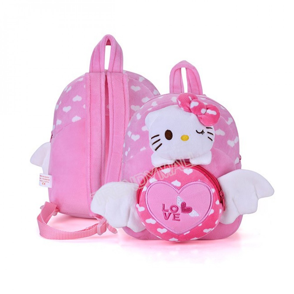 Readystock 3D Hello Kitty Plush Toy Kids Backpack/ Casual Backpack Readystock 3D Hello Kitty Plush Toy Kids Backpack/ Casual Backpack