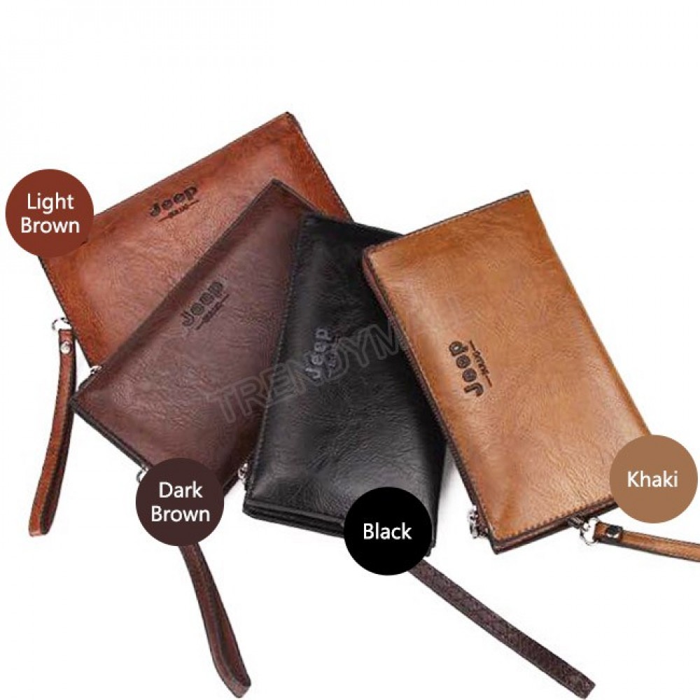 Readystock Jeep Fashion Mens' Clutch / Wristlet / Wallet Readystock Jeep Fashion Mens' Clutch / Wristlet / Wallet