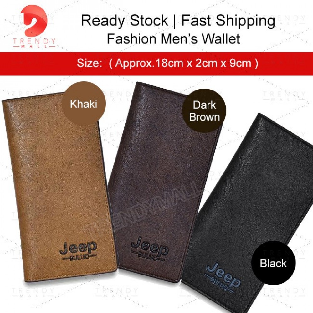 Readystock Men's Long Wallet Readystock Men's Long Wallet