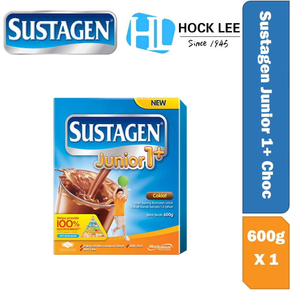 Sustagen Junior 1+ Choc 600g X 1 Sustagen Junior 1+ Choc 600g X 1