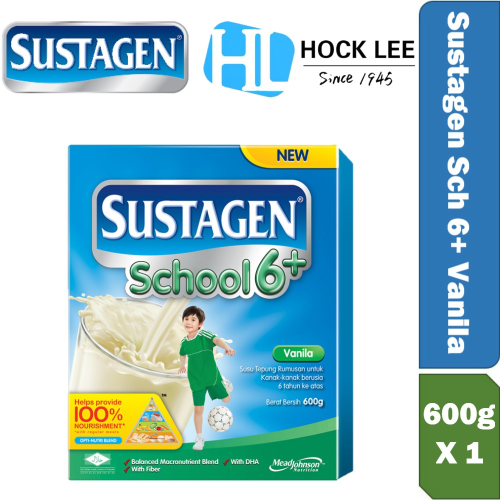 Sustagen Sch 6+ Vanila 600g X 1 Sustagen Sch 6+ Vanila 600g X 1