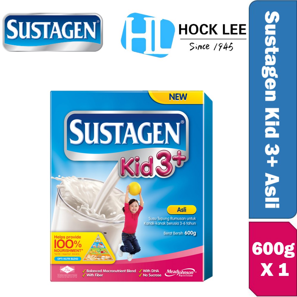 Sustagen Kid 3+ Asli 600g X 1 Sustagen Kid 3+ Asli 600g X 1