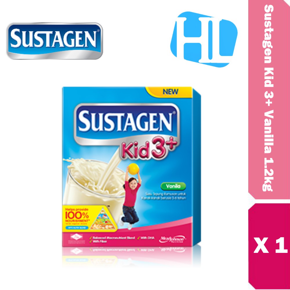 Sustagen Kid 3+ Vanilla 1.2kg X 1 Sustagen Kid 3+ Vanilla 1.2kg X 1