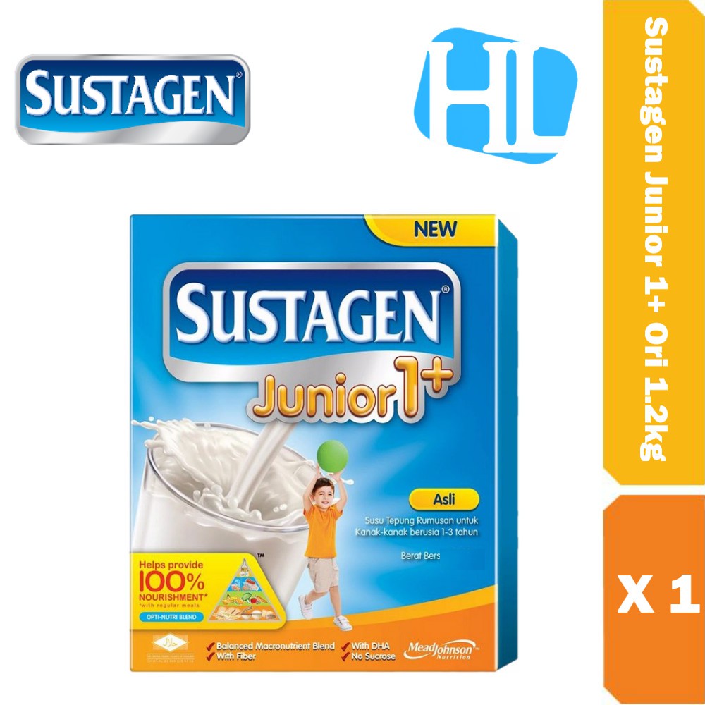 Sustagen Junior 1+ Original 1.2kg Sustagen Junior 1+ Original 1.2kg