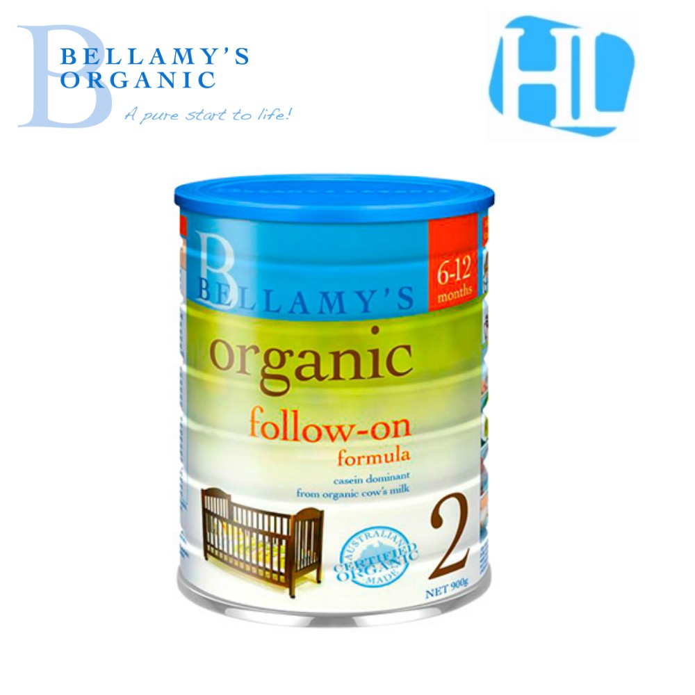 Bellamy's Organic Step 2 Organic Follow On Formula 900g Bellamy's Organic Step 2 Organic Follow On Formula 900g