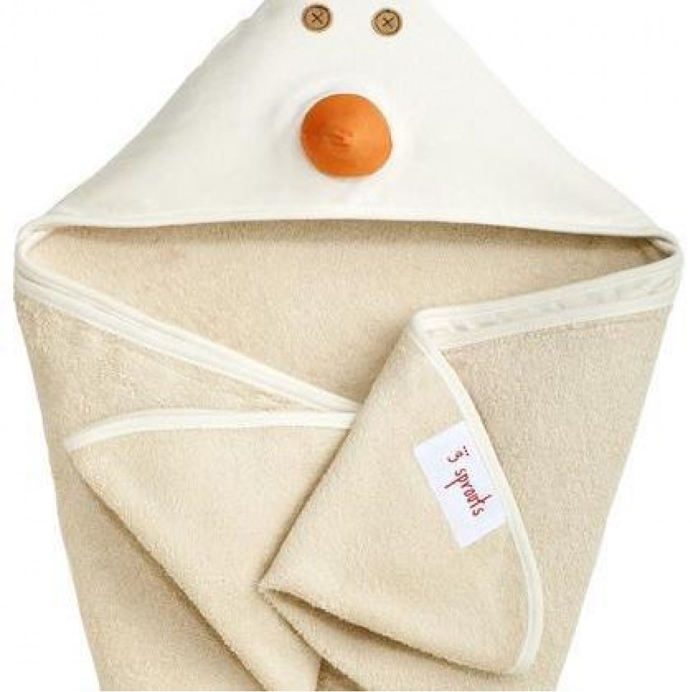 3 Sprout Hooded Towel 3 Sprout Hooded Towel
