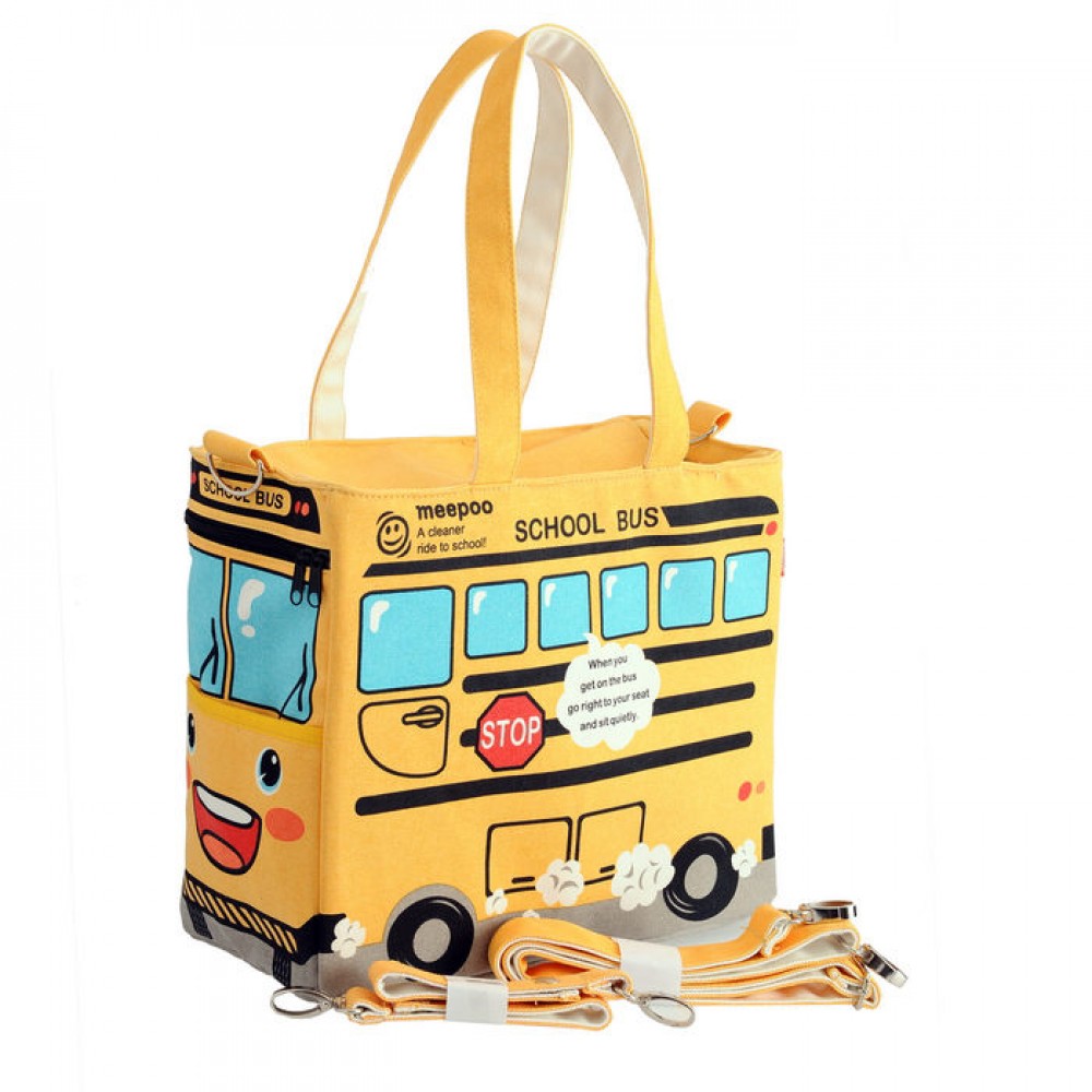 Yellow School Bus Series Cute Multifunction Mom's Tote Bag -MMB102 Yellow School Bus Series Cute Multifunction Mom's Tote Bag -MMB102