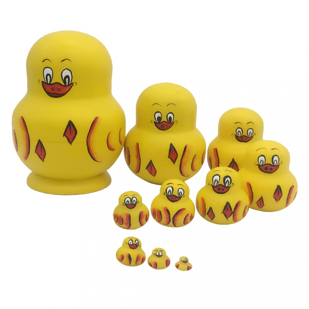little russian stacking dolls